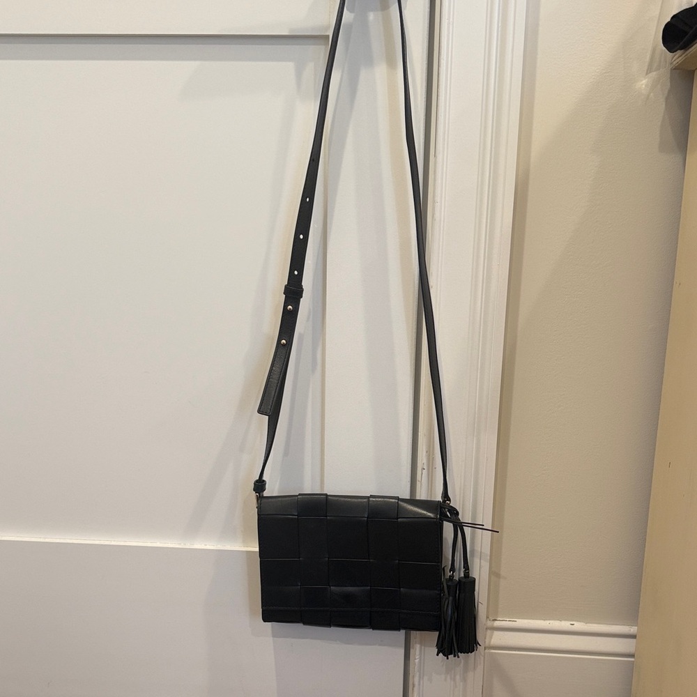 Michael Kors Black Crossbody Bag with Tassel